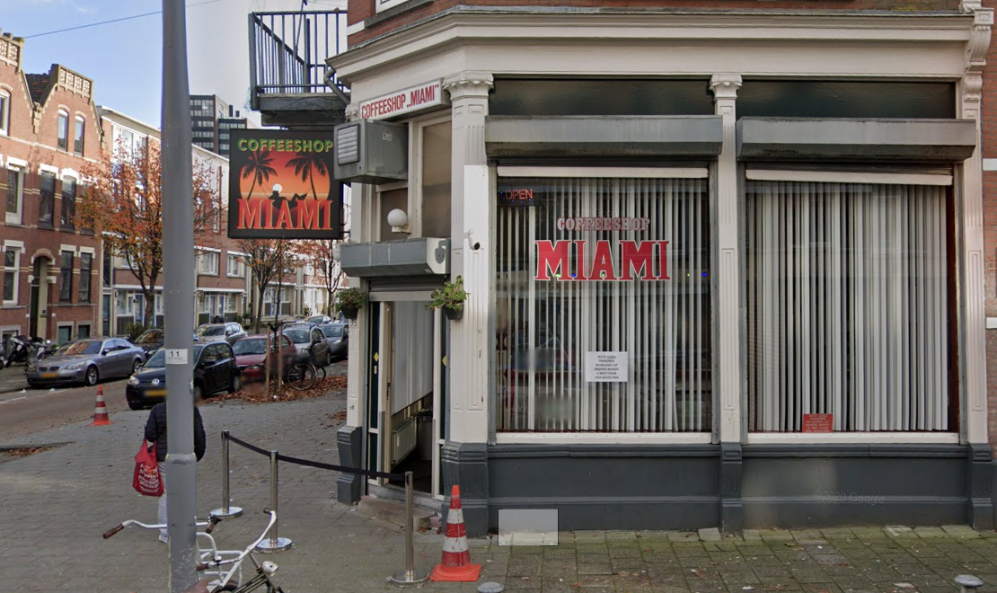 Coffeeshop Miami Rotterdam hero