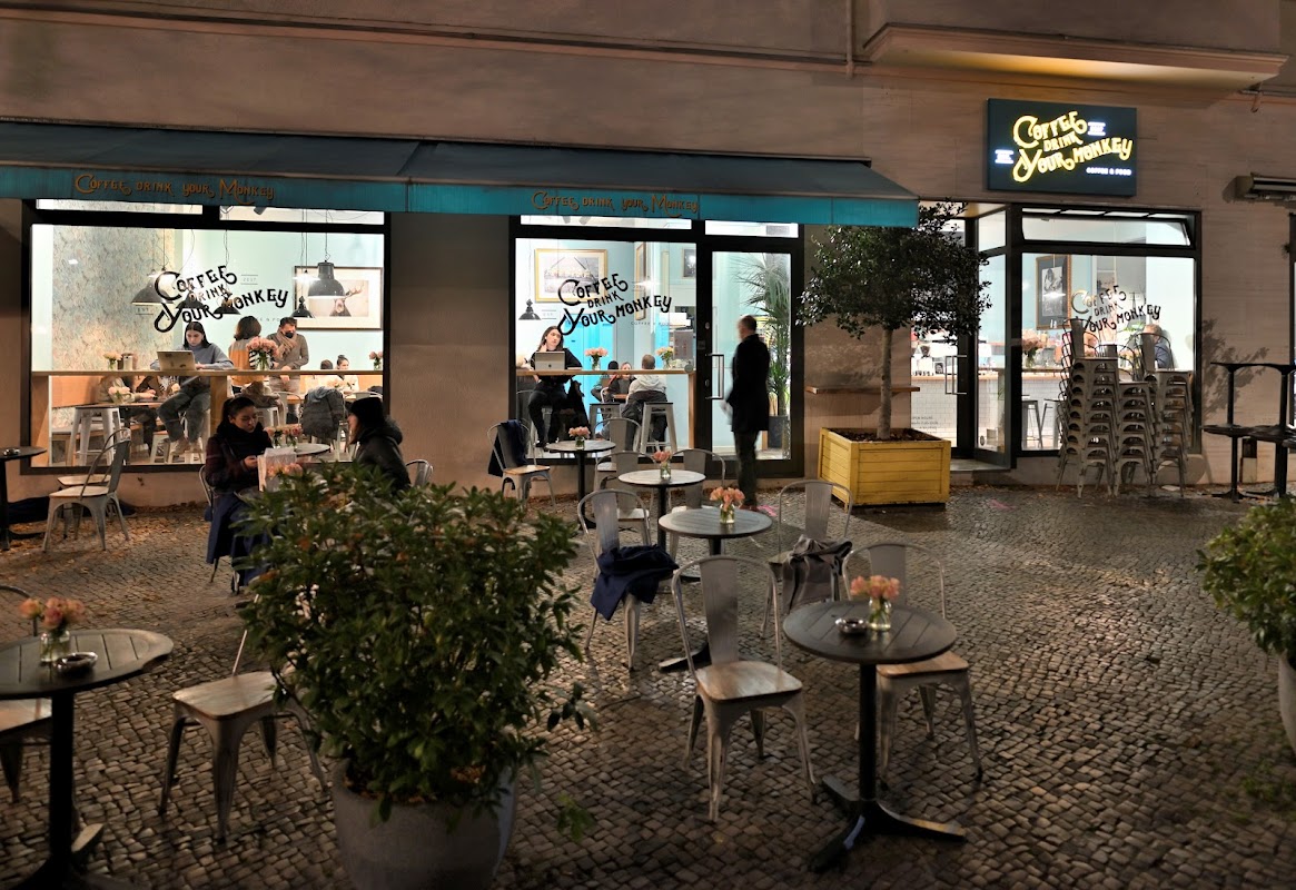 coffee drink your monkey hero