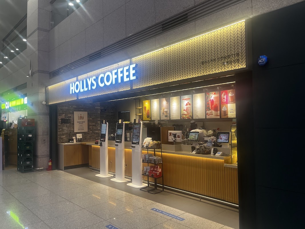 Hollys Coffee Incheon Airport T1 ヒーロー画像