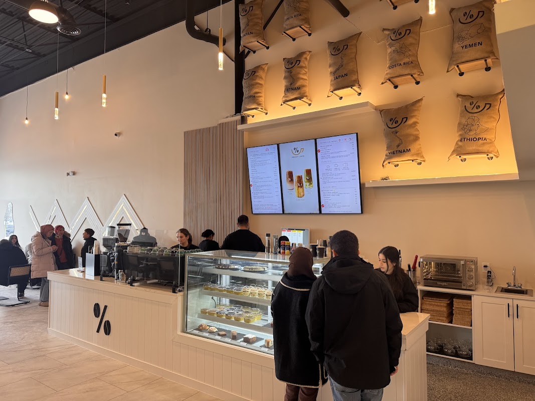 % Percent Coffee hero