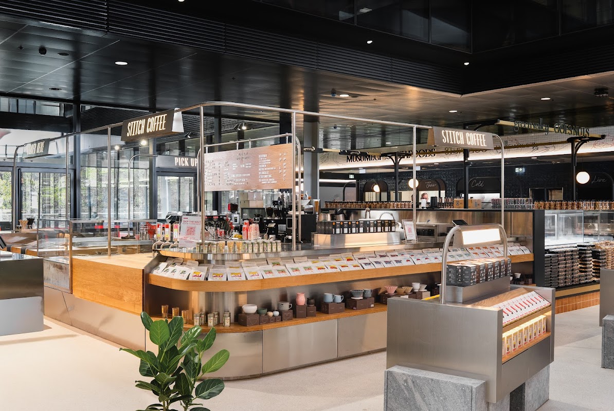 Stitch Coffee Fish Market hero