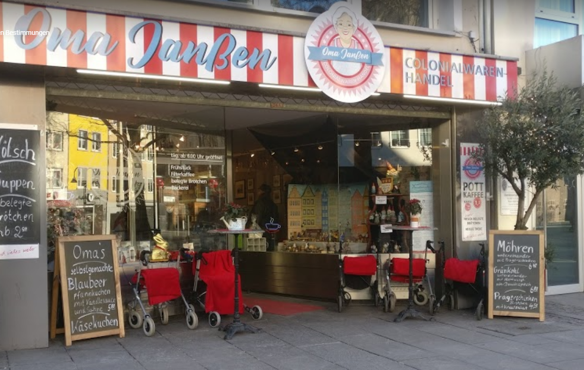 Oma Janßen Colonialwarenhandel hero