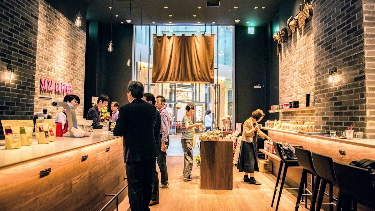 Saza Coffee KITTE Marunouchi hero