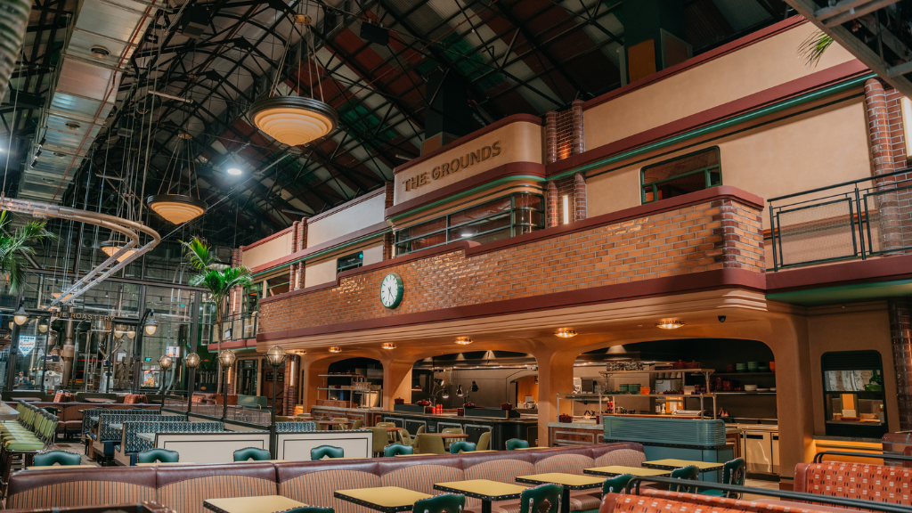 The Grounds Coffee Factory hero