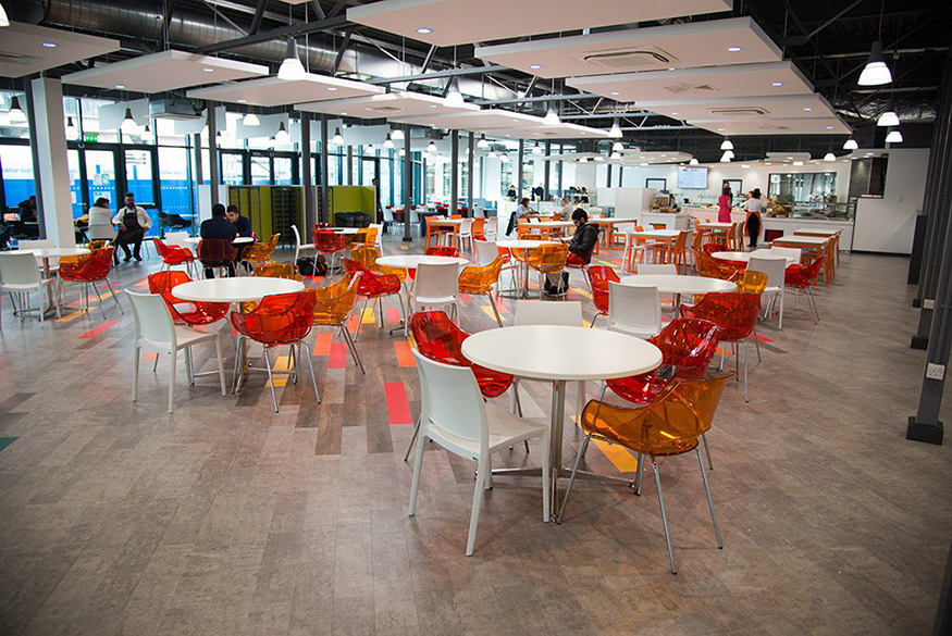 De Montfort University Food Village hero