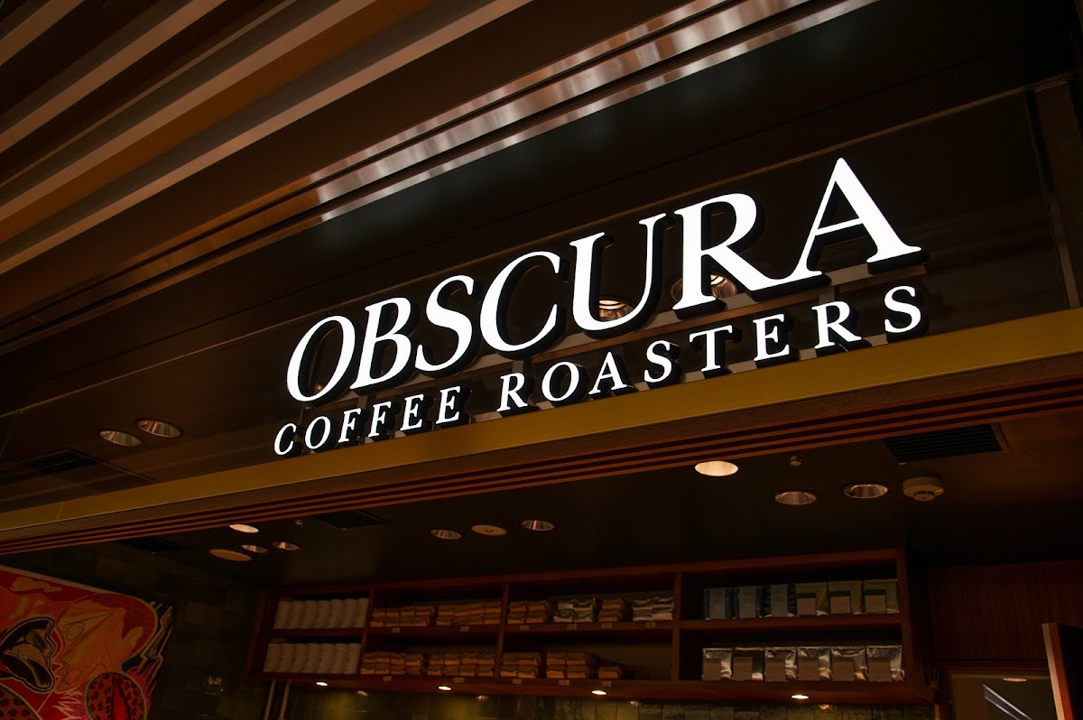 OBSCURA COFFEE ROASTERS Front hero